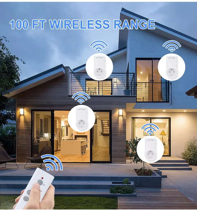 Smart Home Plug FR Remote Control Socket